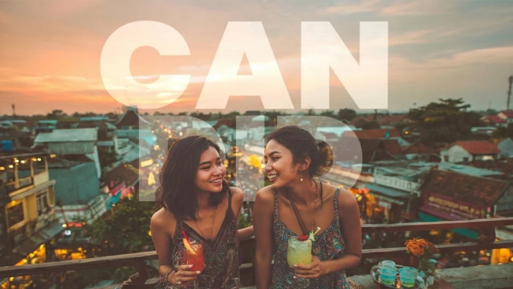 Chilled ginger ale served alongside savory and light dishes