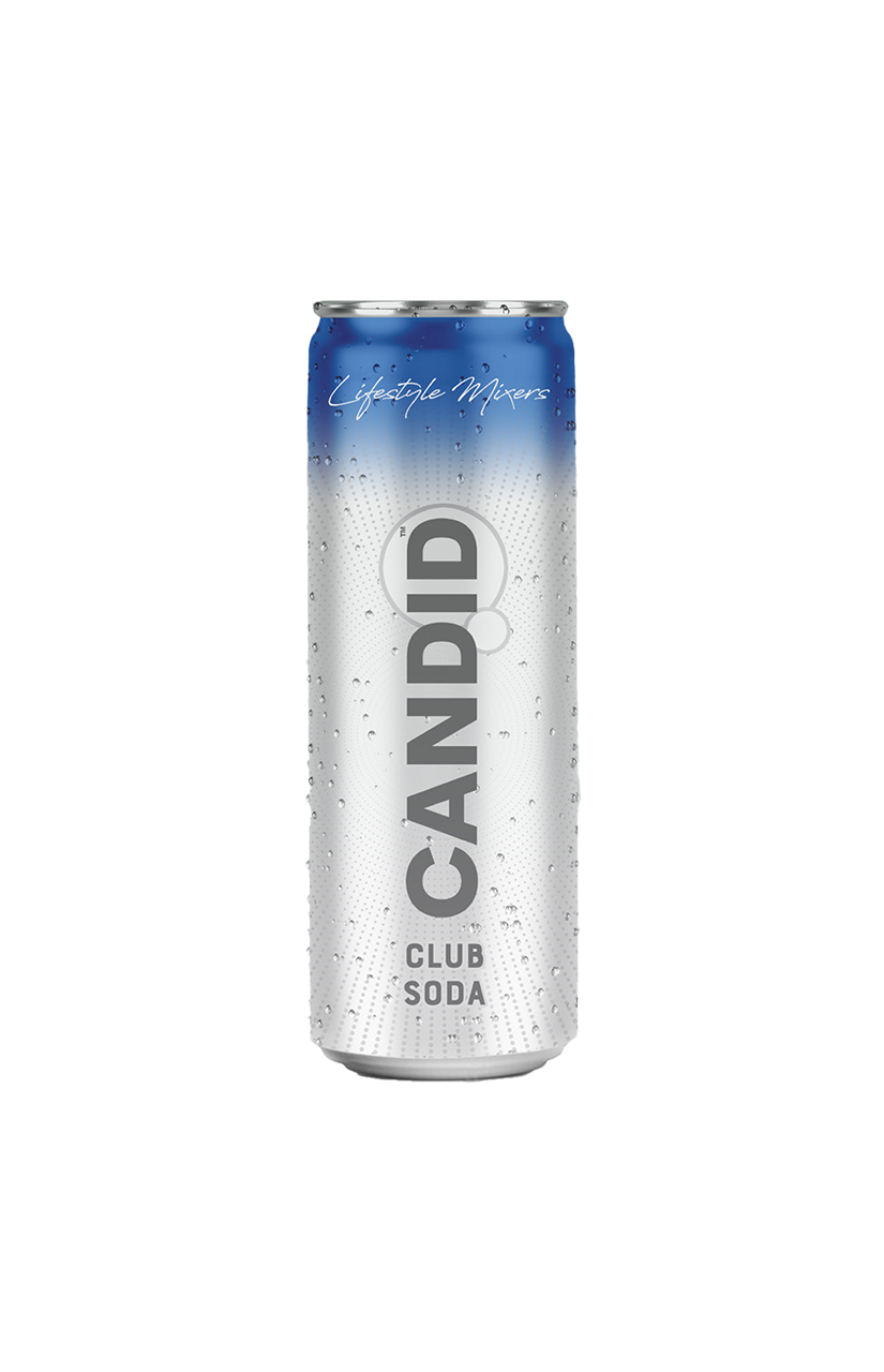Premium Drink Mixers Candid Club Soda